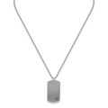 Naszyjnik ze stali nieśmiertelnik dogtag srebrny box 3 mm