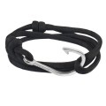 Bransoletka z hakiem linka czarna