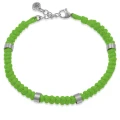 Bransoletka makrama ze sznurka przekładki stal logo pomarańczowa francow jewelry meska