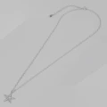 Naszyjnik ze srebra choker rozgwiazda