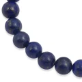 Bransoletka z kamieni lapis lazuli classic stal szlachetna złota