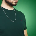 Naszyjnik box 2,5 mm srebrny ze stali szlachetnej