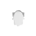 Kolczyki wkręty małe symbol hamsa srebro