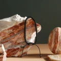Bransoletka z koralików classic czarna hematyt sznurek